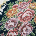 Jacquard Vintage Ethnic Style Floral Luxury Style Chenille Washable Carpet Room Mat